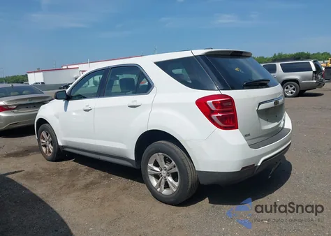 2016 Chevrolet Equinox Ls from USA, damaged, VIN 2GNFLEEK7G6326427